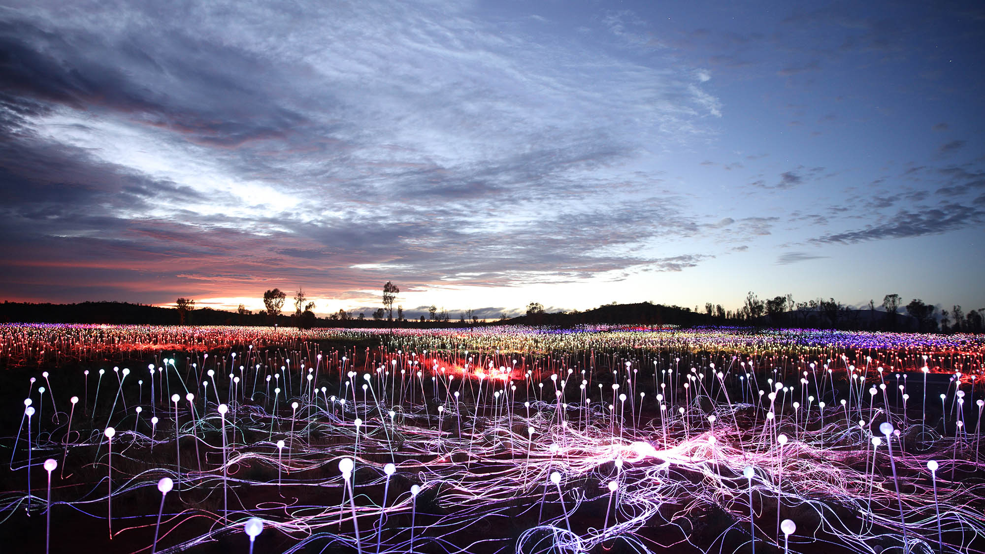 Field of Light & Uluru Sunrise